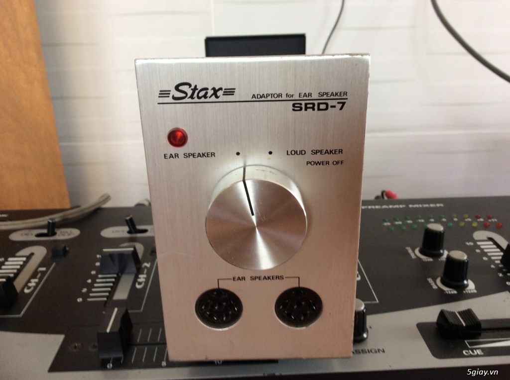 Bán stax srd 7 ( adaptor for ear speaker ) gia 900 ngàn