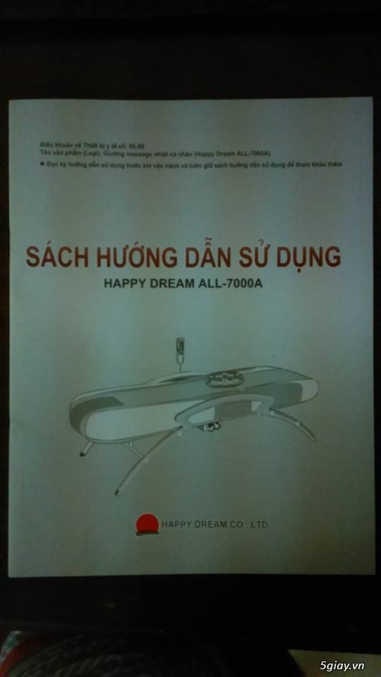 Thanh lý giường massage Happy Dream - made in Korea - 3