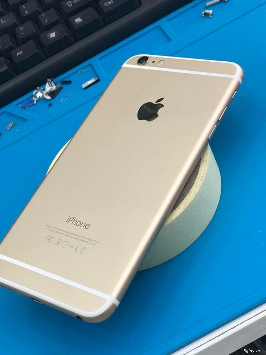iPhone 6Plus 64G Gold quốc tế ios 8 - 1