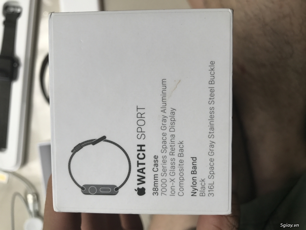 Apple watch 38mm nylon woven fullbox - 1