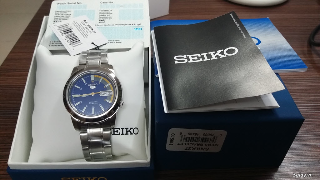 Seiko Men's SNKK27 Automatic Watch new 100% - 2
