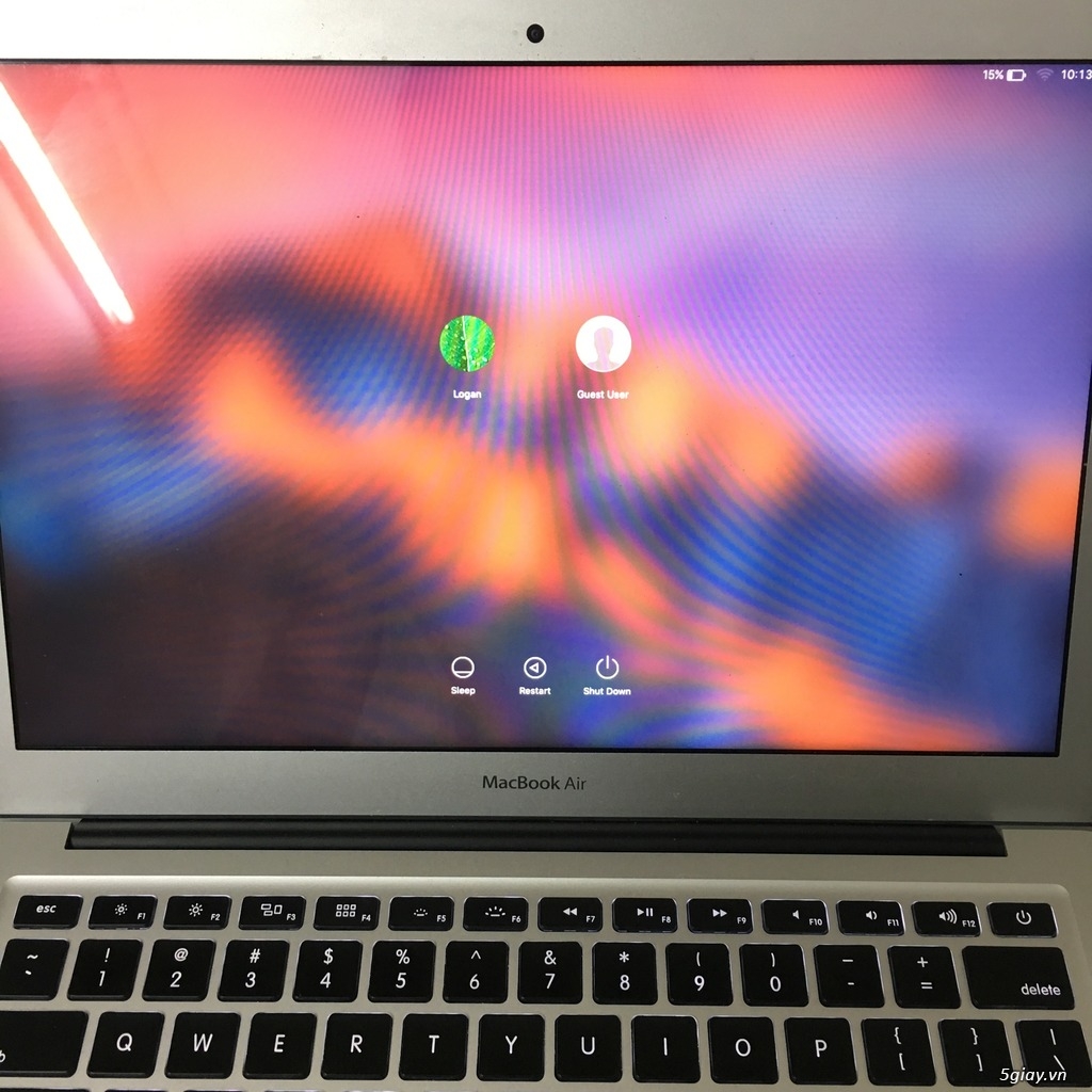 Macbook Air 2016 Fullbox PK, Ít Dùng, Mới 99,9% - 2