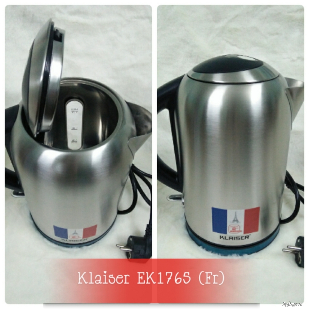 Thanh lý lô hàng bình siêu tốc Klaiser inox 1,7L - 4