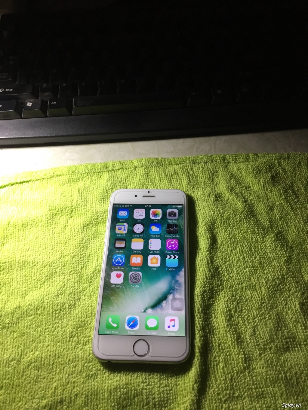 iPhone 6 64GB Silver Qtế hàng Mỹ LL/A fullbox - 2