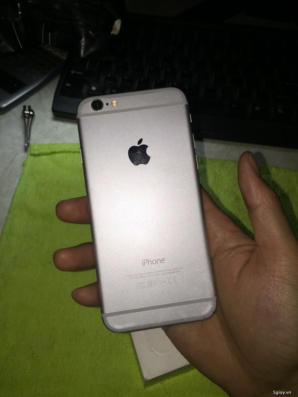 iPhone 6 64GB Silver Qtế hàng Mỹ LL/A fullbox - 3