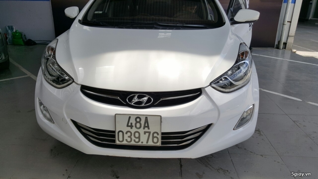 Bán Hyundai Elantra GLS 1.8MT nhập 2013 màu trắng số sàn - 7