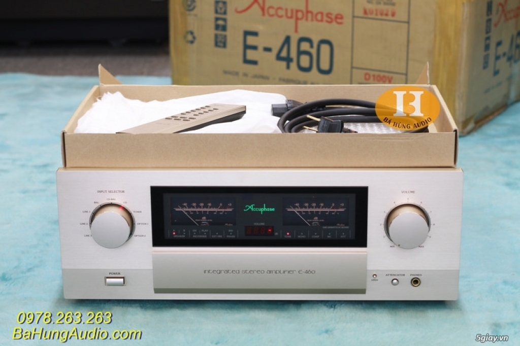 Ampply Accuphase E460 Fullbox như mới