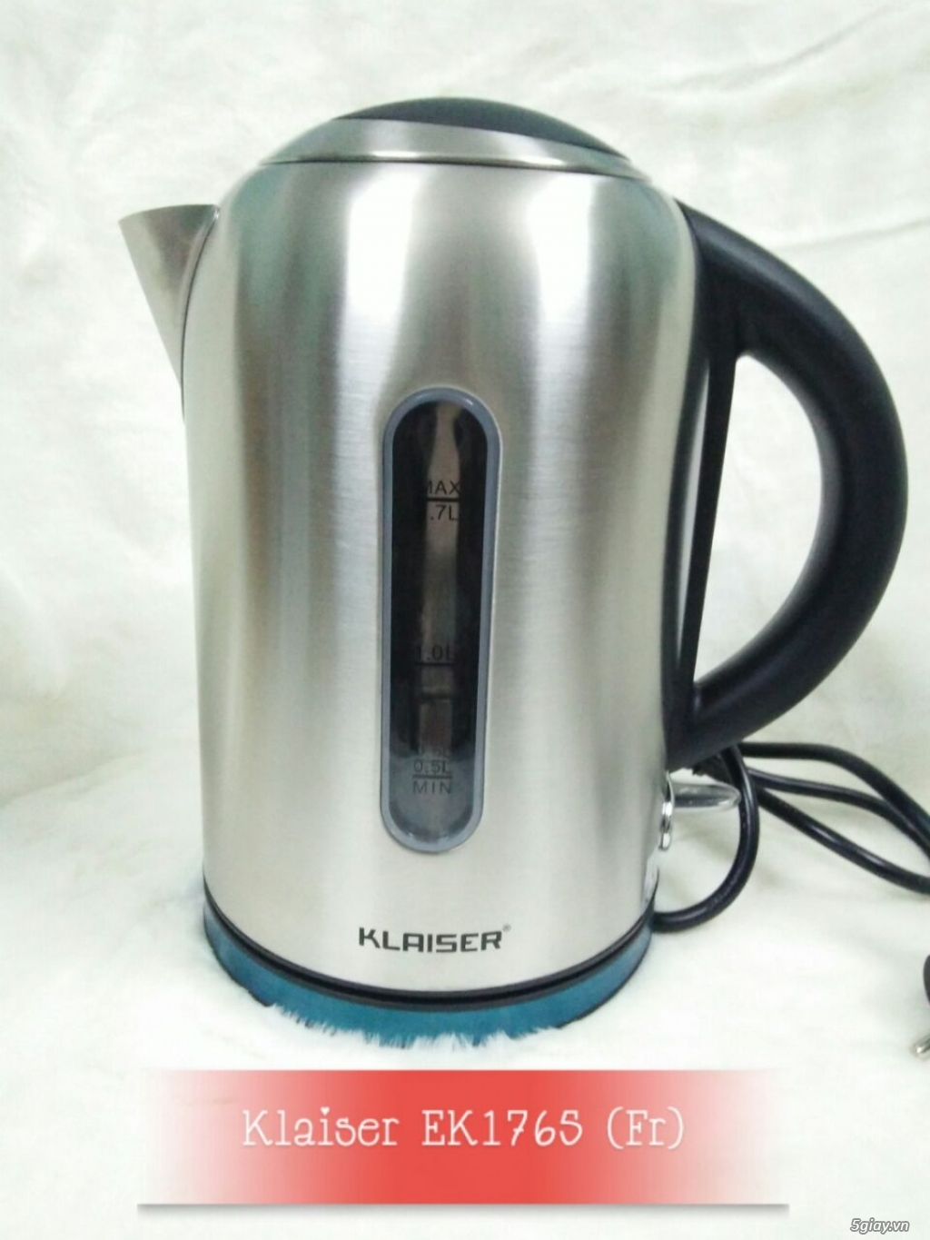 Thanh lý lô hàng bình siêu tốc Klaiser inox 1,7L - 1