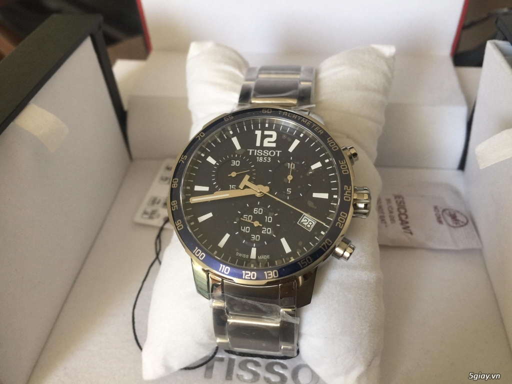 Tissot Quickster Blue đeo lướt mới 99%