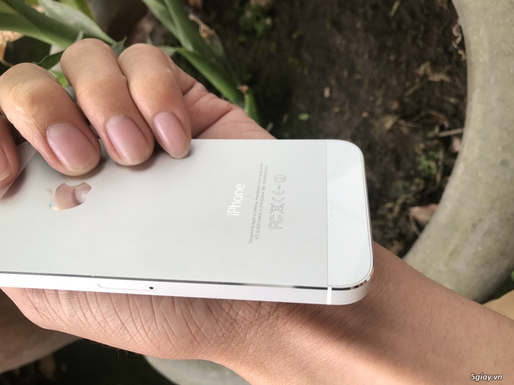 Iphone 5s 16g trắng zin - 6