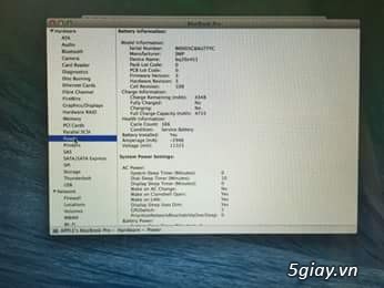 Macbook Pro 3.06 (15inch) New 98% Khủng Long - 5