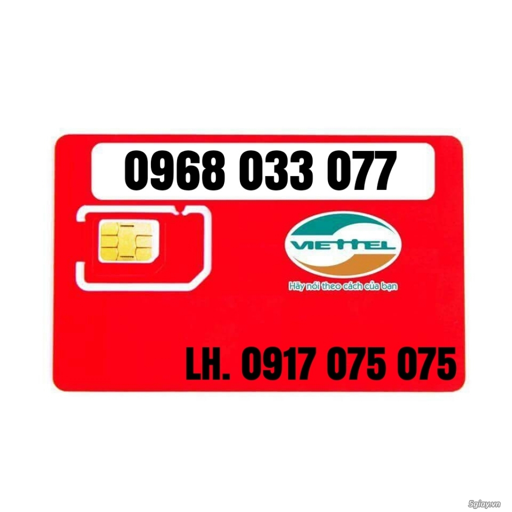 Bán sim 0968 033 077
