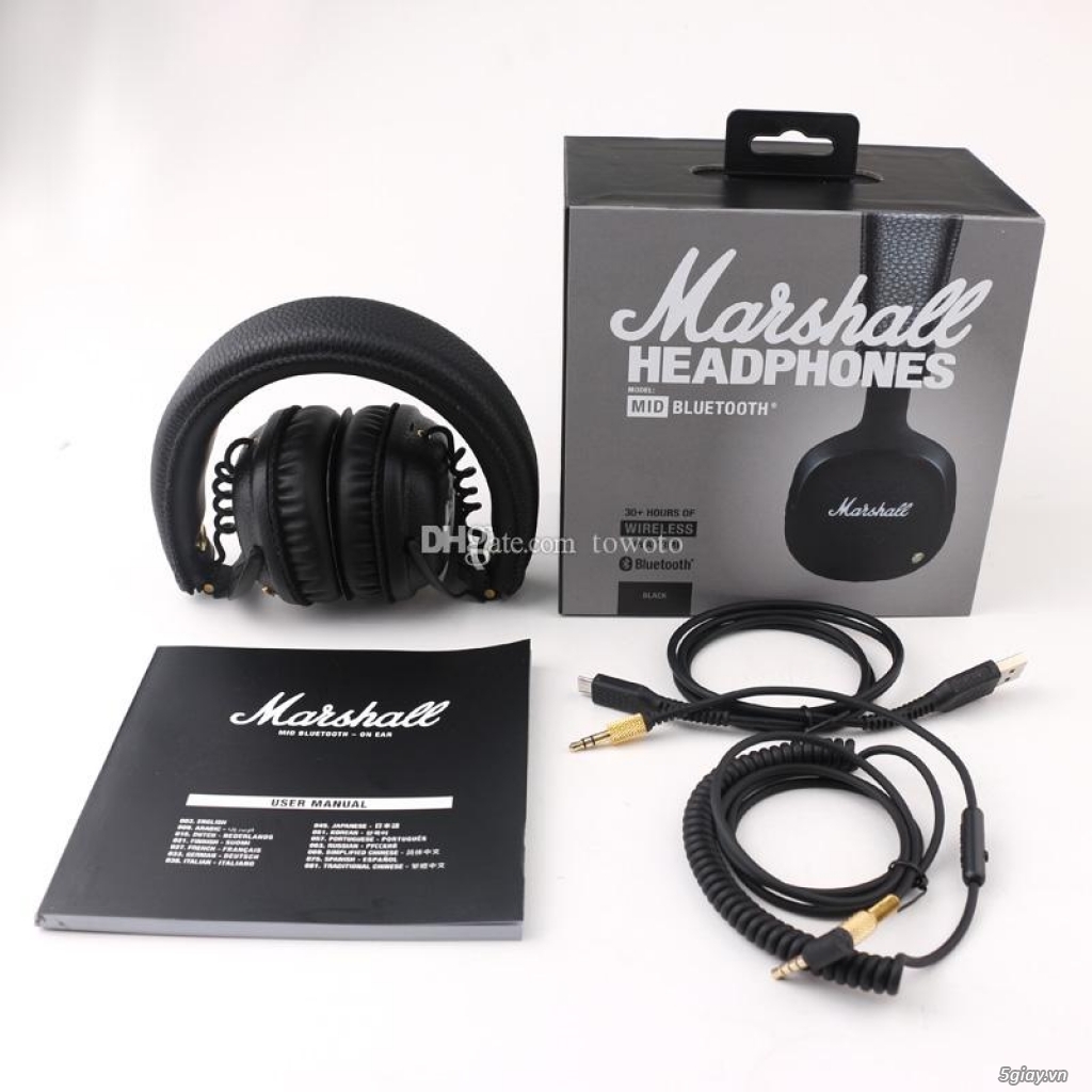 HCM-TQ- Bán sale off vài hộp tai nghe Marshall Mid Bluetooth new 100% - 1
