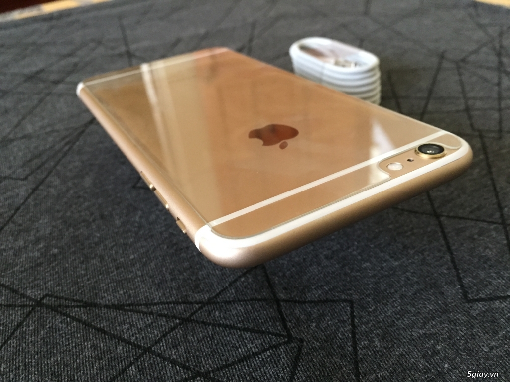 iPhone 6plus 64gb gold ( máy xách tay Mỹ,đẹp Long lanh) - 1