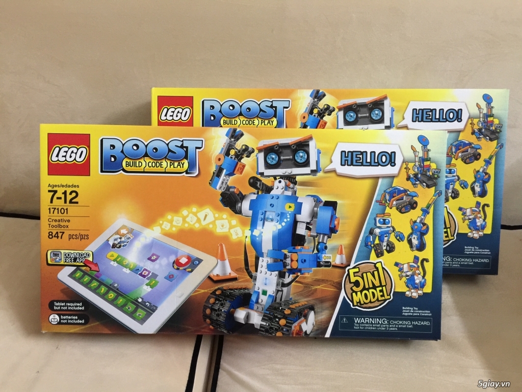 Bán Lego Boost 17101 - Dòng Lego robot lập trình hoàn toàn mới