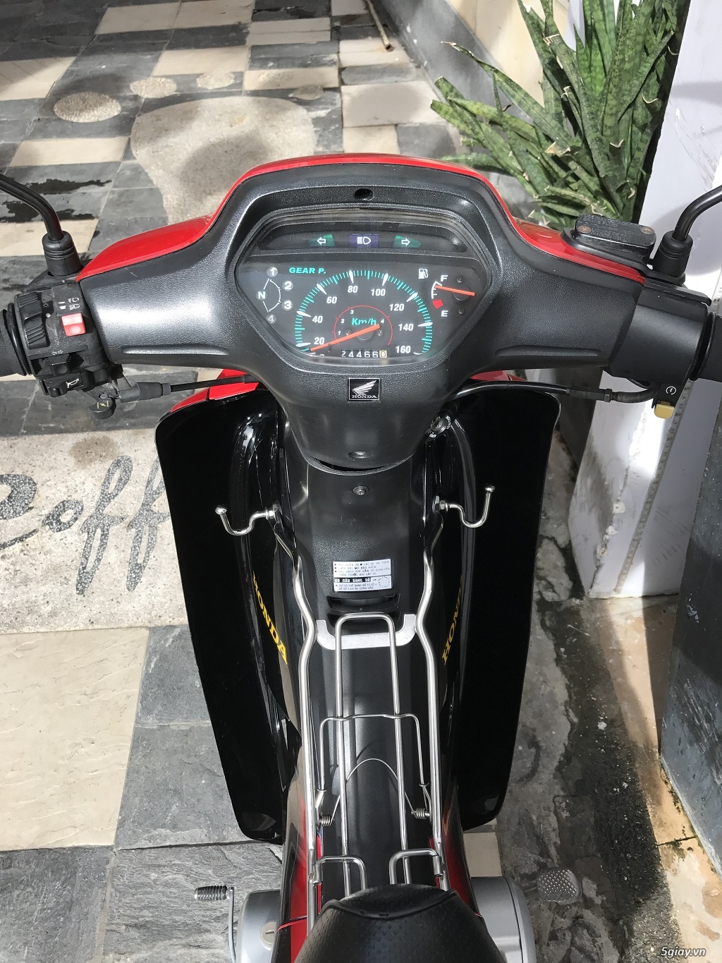 honda wave zx 2005 đỏ-đen - 2