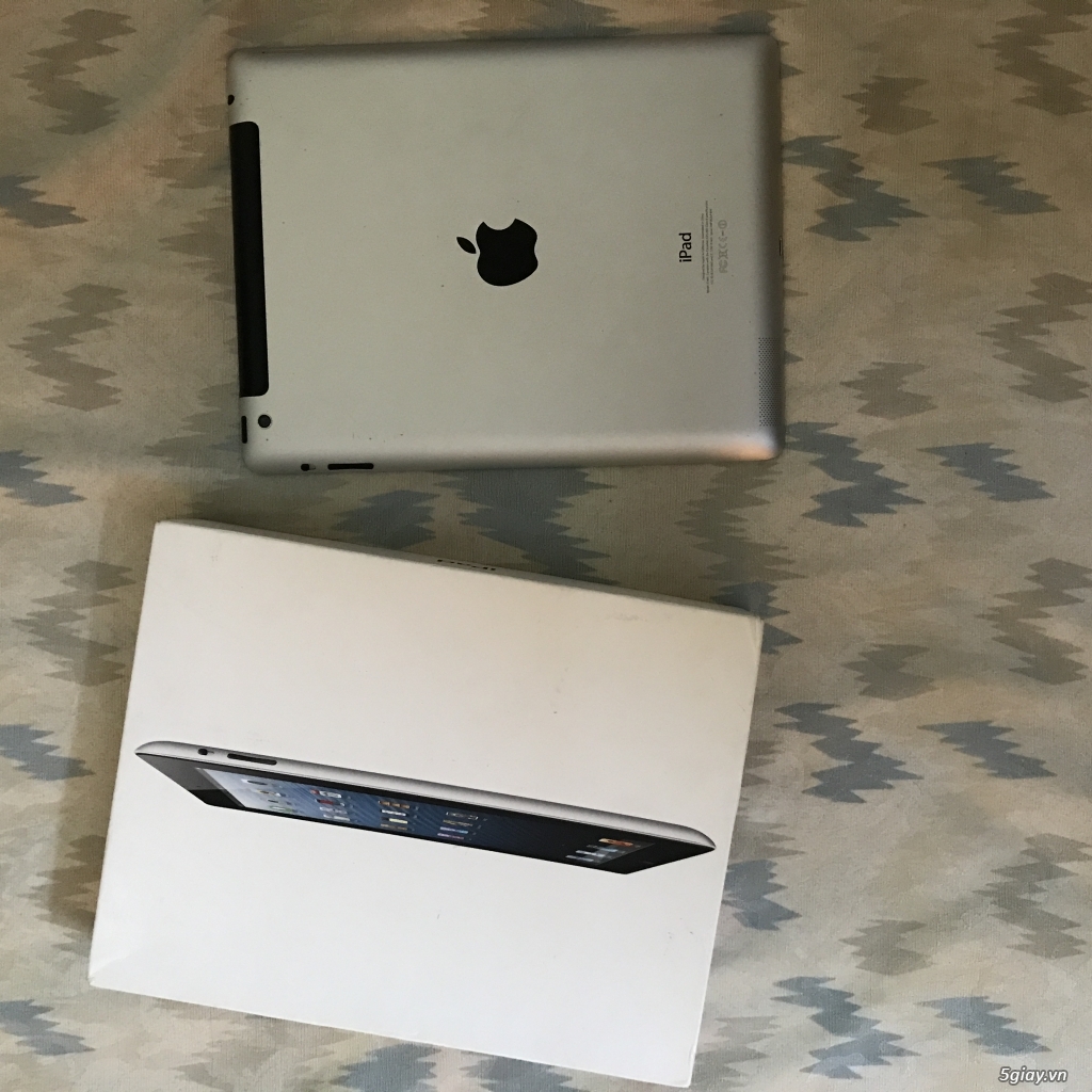 iPad 4 4g + wifi 32gb fullbox 98% - 4