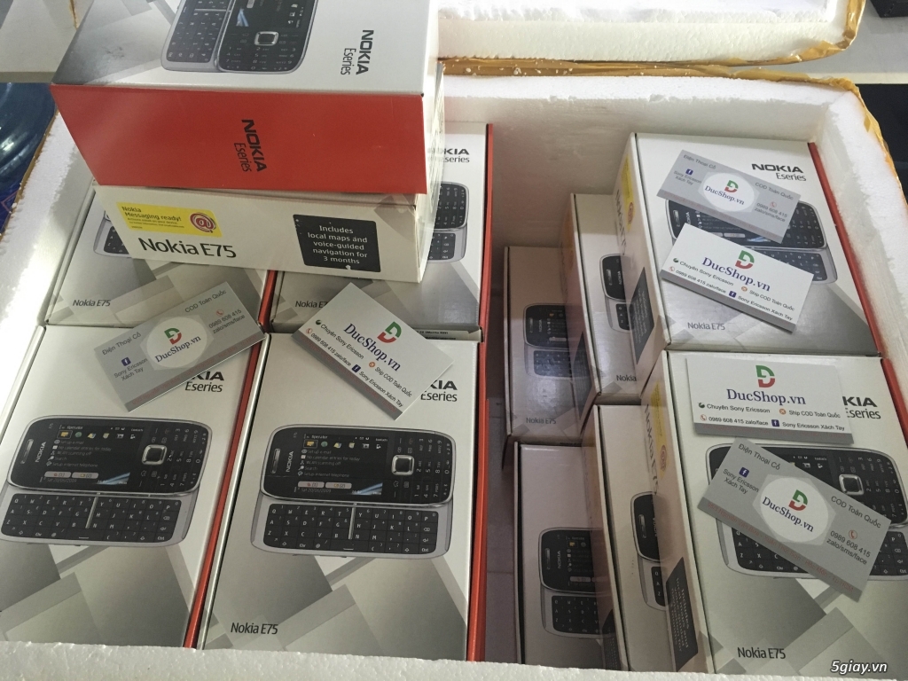 bán NOKIA E75 new 100% fullbox chưa qua sử dụng cho ae đam mê - 5
