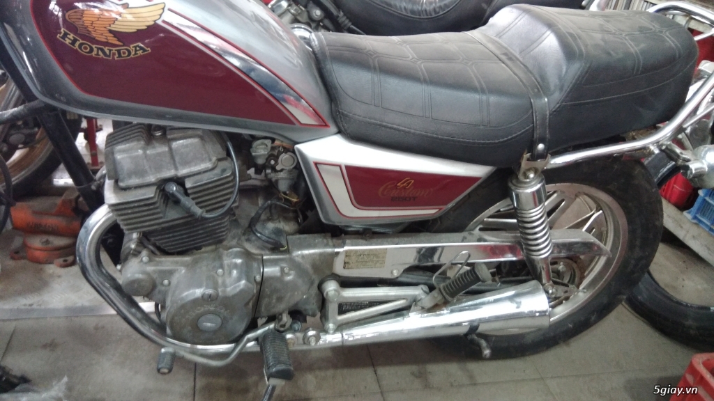 Người chơi Sài Gòn dọn xe già Honda LA250 thành scrambler phong trần  tiêu điểm nằm ở một chi tiết cực độc  Xe máy  Việt Giải Trí