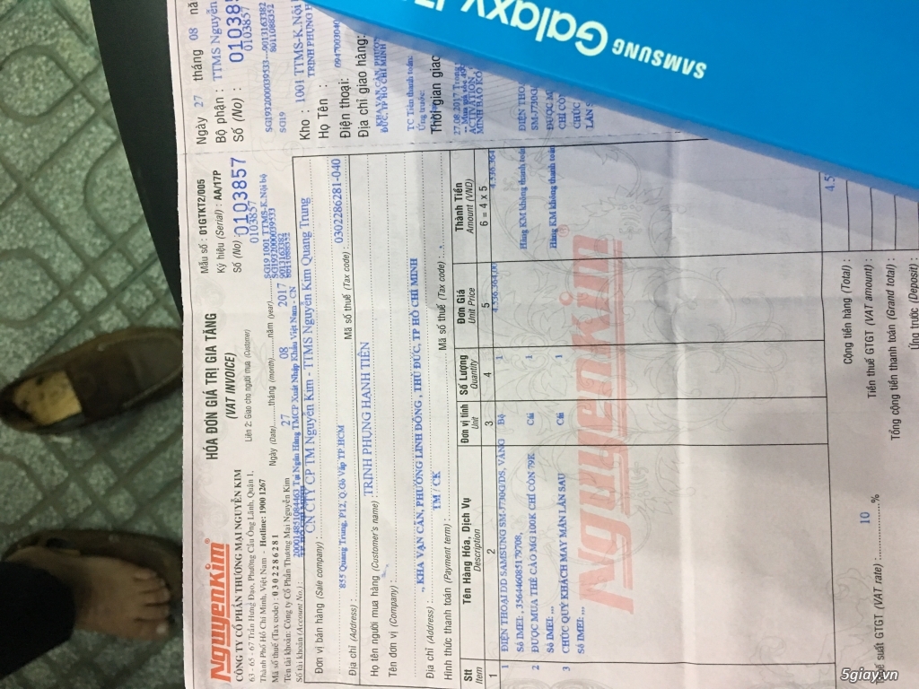 J7 pro hàng chính hãng ra nguyên seal ra đi - 2