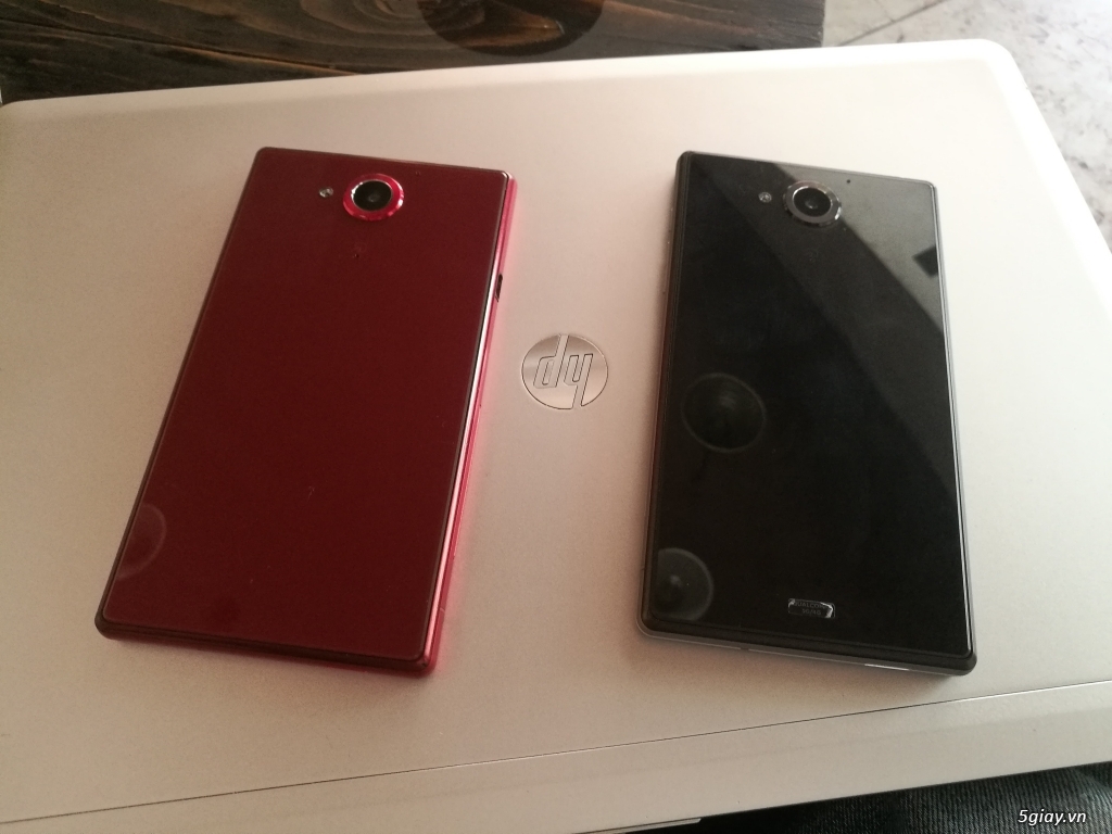 Sharp aquos 404sh nâu đen 5'7 free sim