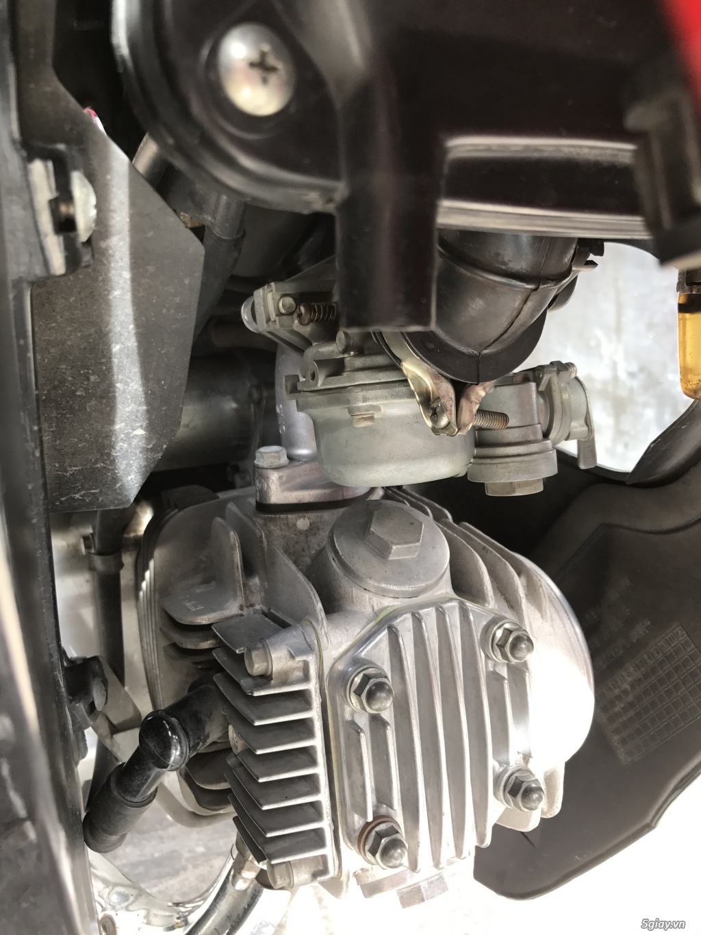 honda wave zx 2005 đỏ-đen - 6