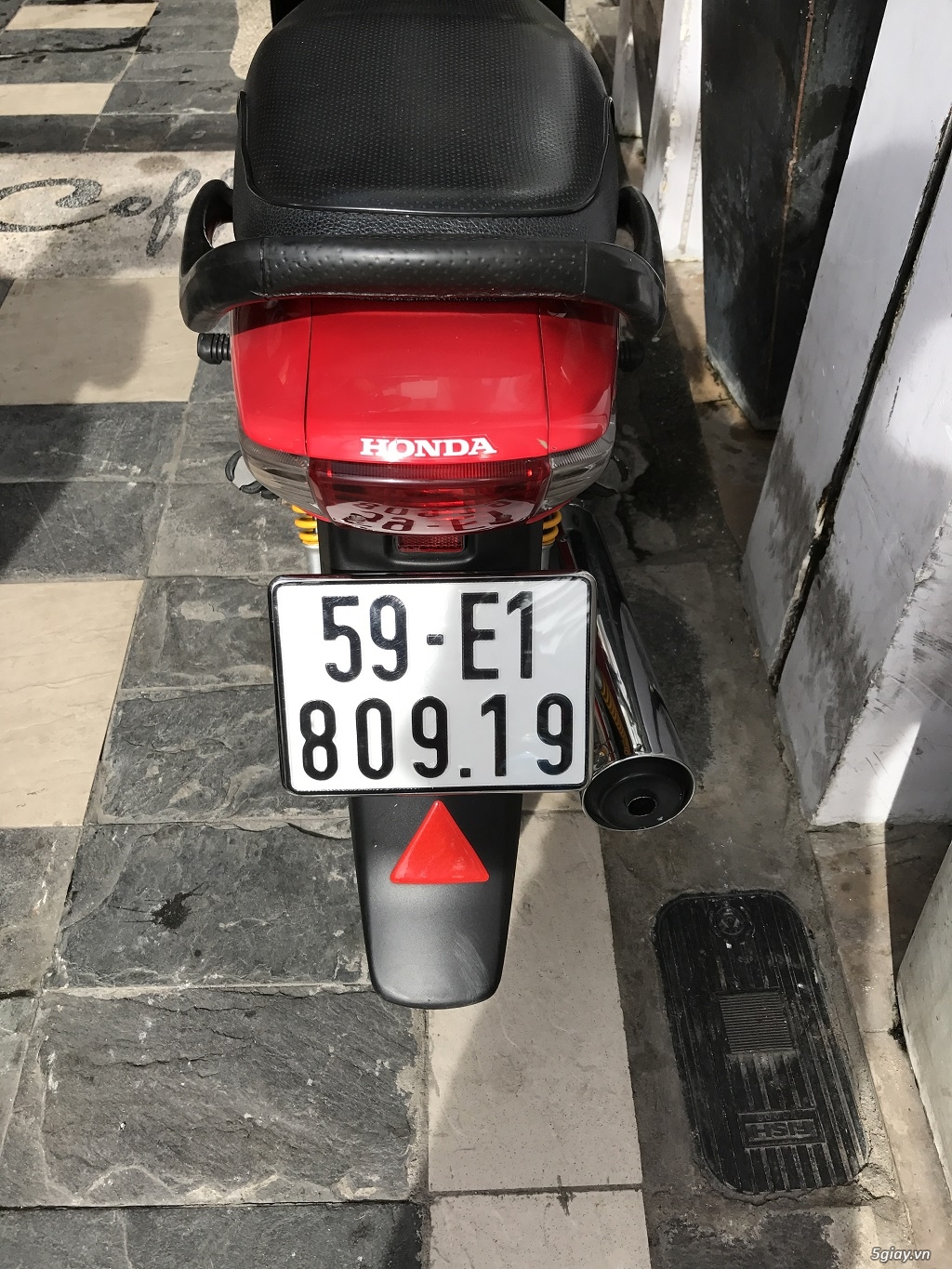 honda wave zx 2005 đỏ-đen - 1