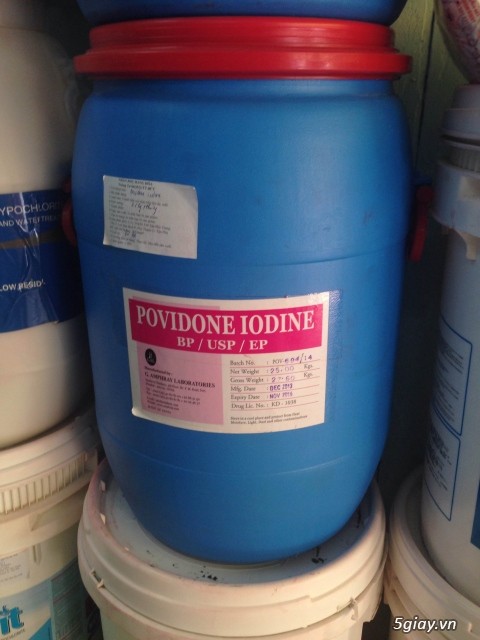 Povidone Iodine (bột)