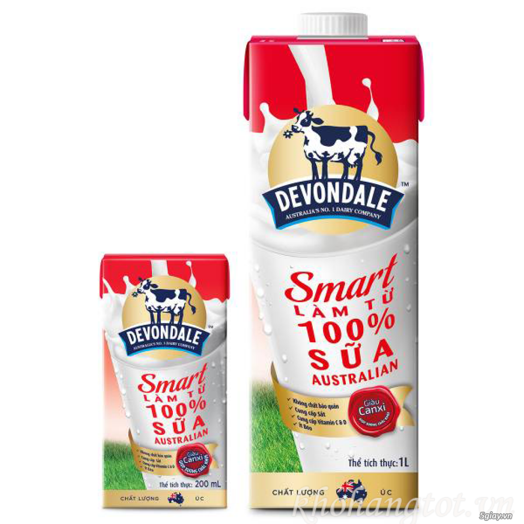 Sữa tươi chính hãng Úc Devondale - 1