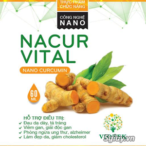 Tinh Nghệ Nanocurcumin – Nacur Vital (Dạng Nước).