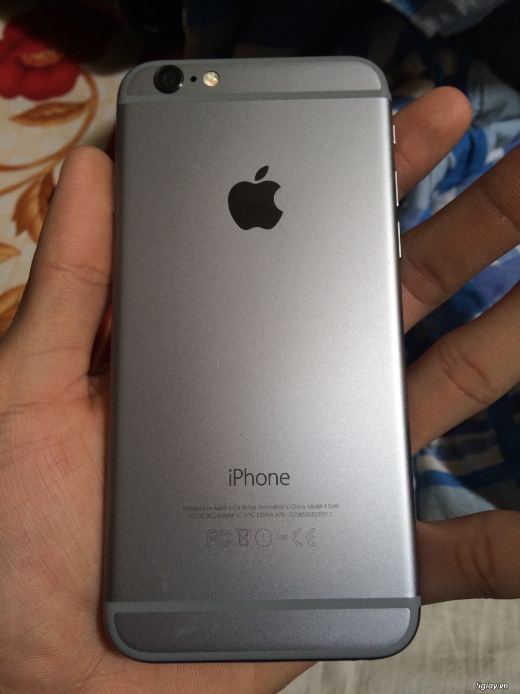 Cần bán Iphone 6 QT 16gb màu gray - 1