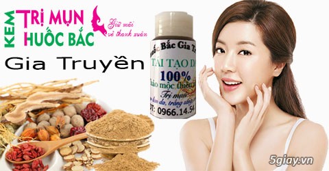 Thuốc trị mụn, nám, tàn nhan gia truyền