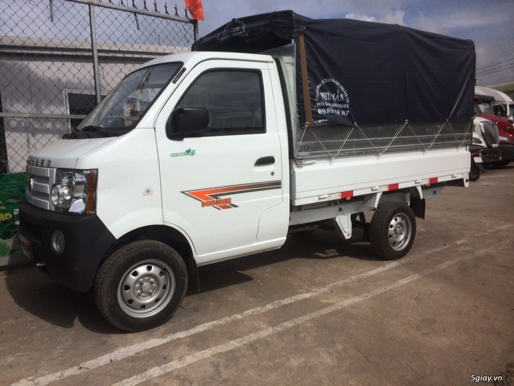 Gía bán xe tải Dongben 870kg động cơ liên doang Mỹ thùng dài 2m5 - 1