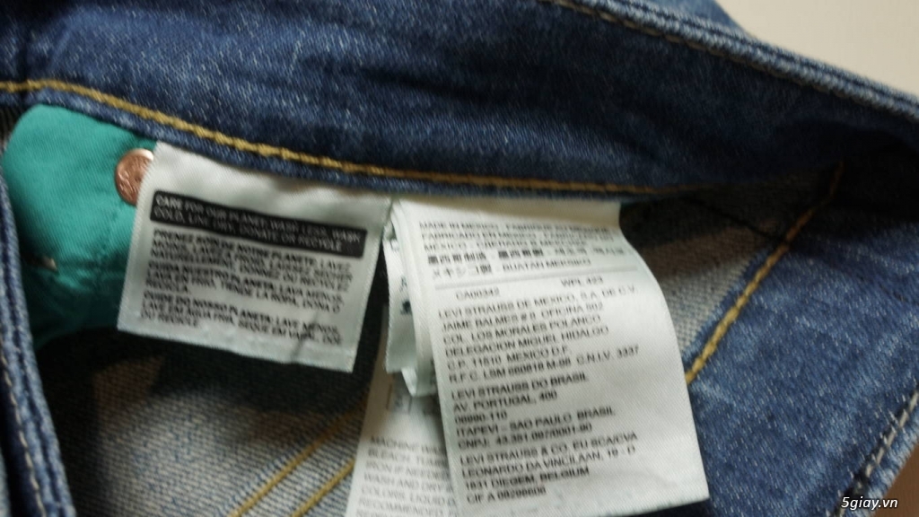 Hàng hiệu 2nd authetic: Diesel, Gtar,Armani, Dolce Gabbana, Levi's..... - 17