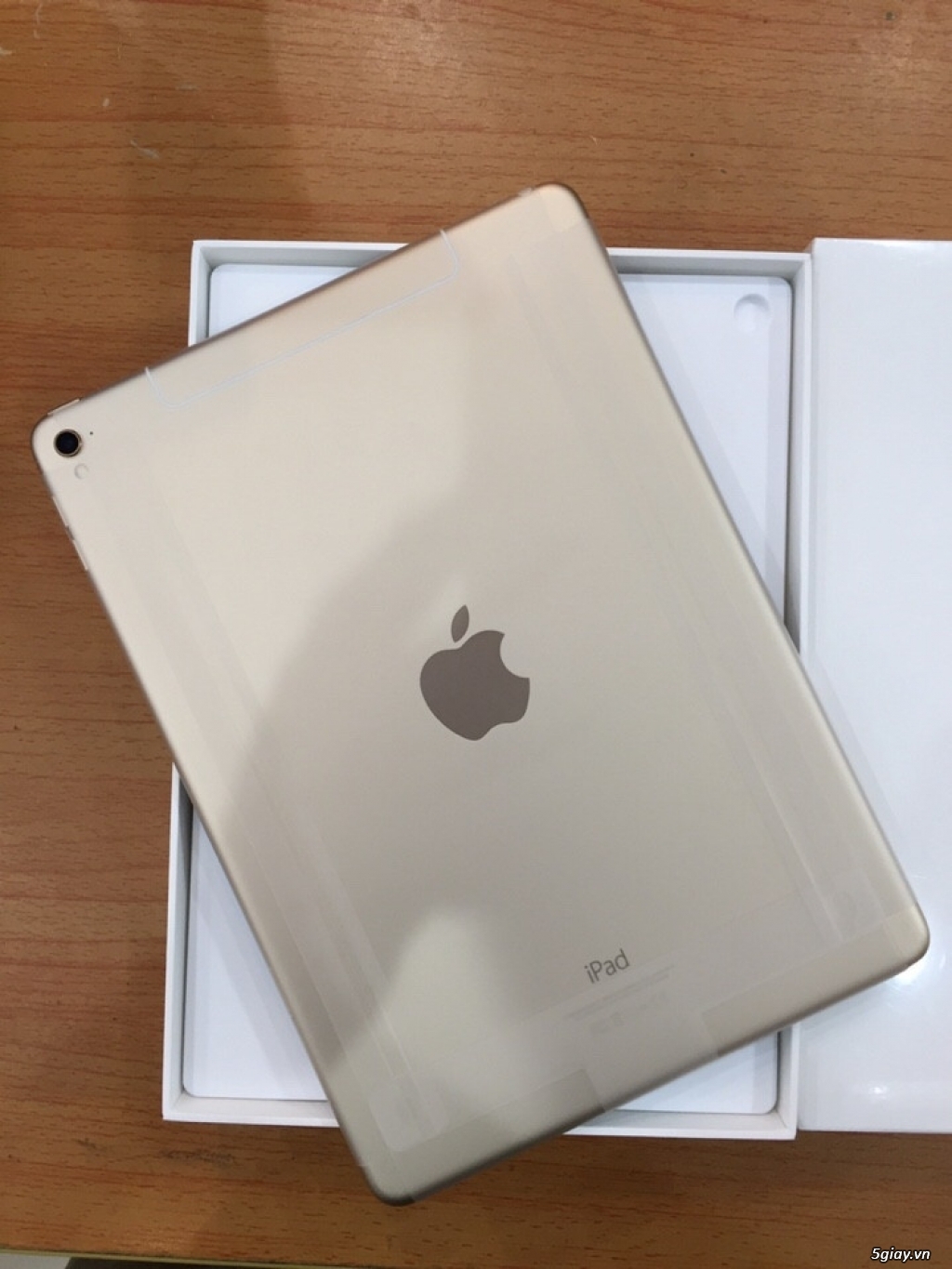 iPad Pro 9.7 128G |4G| Màu Gold BH 1 đổi 1>> FUTURE WORLD 11/6/2019 NGUYÊN SEAL MÀN HÌNH - 1