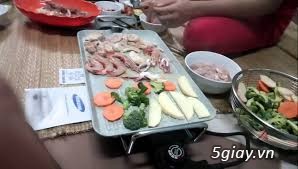 Bếp nướng vân đá hoa cương SAM SUNG - 1