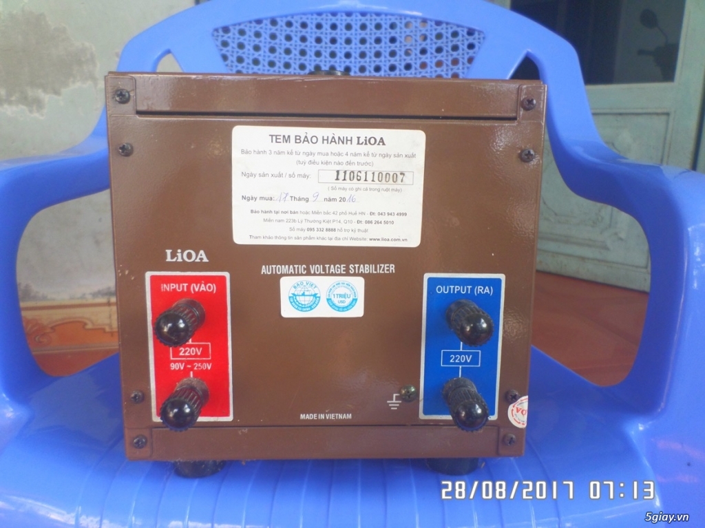 Ổn áp Lioa DRI-2000 như mới - 2