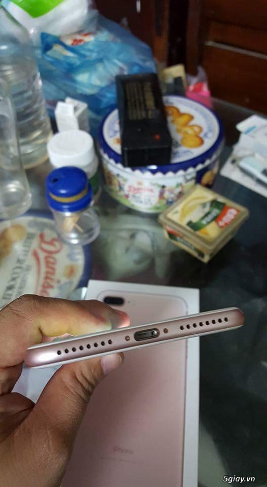 iphone 7 plus 32gb vàng hồng, hàng fpt bảo hành 7/2018 - 3