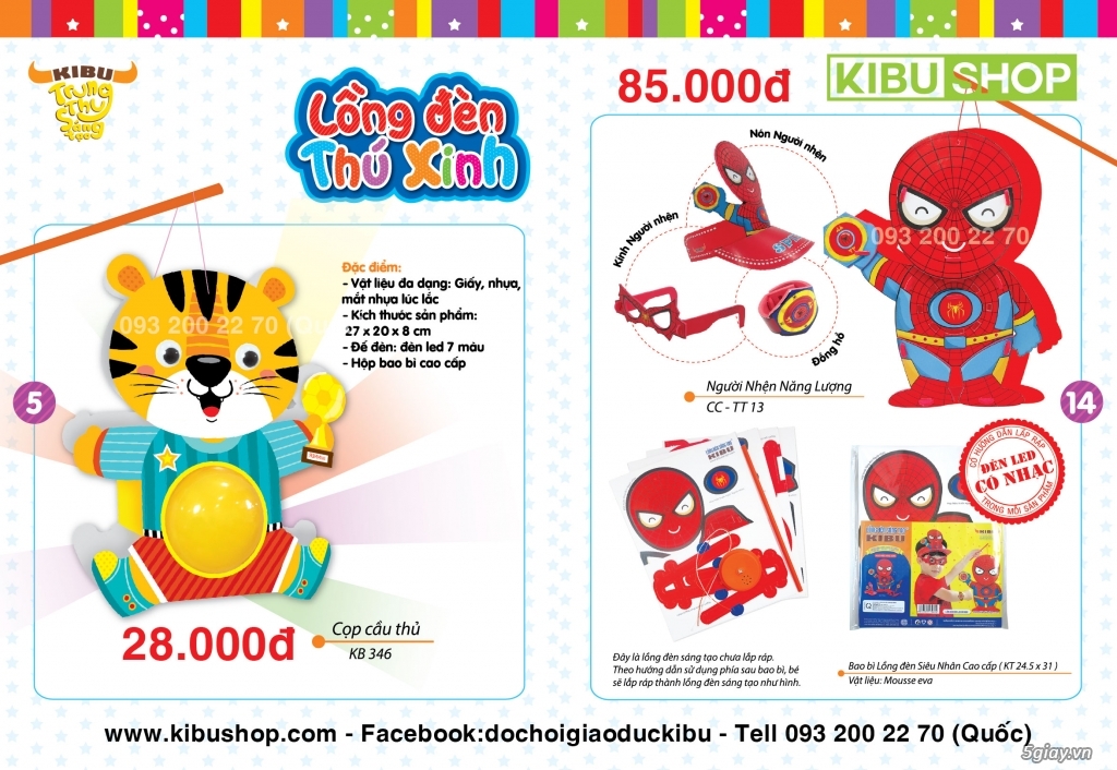 Bán Sỉ & Lẻ Lồng Đèn Trung Thu Kibu Shop - 5