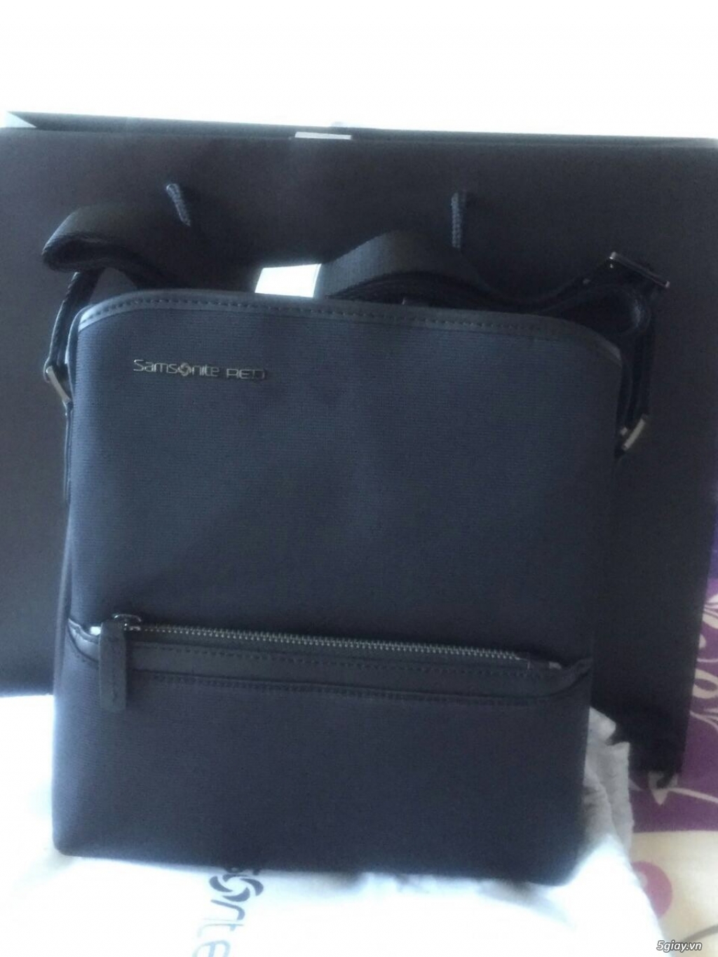 túi xach Samsonite red Merik Cross Black - 4