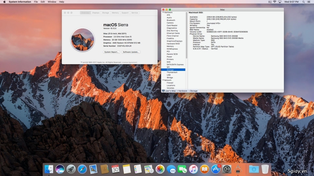 iMac 2011 đã nâng cấp với option cao - 1
