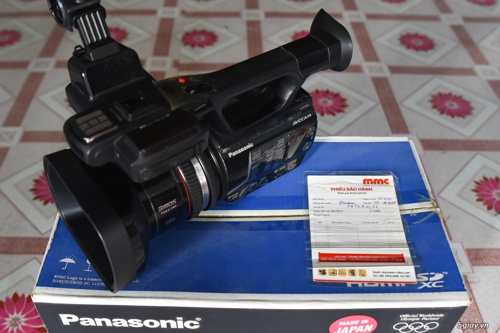 Bán máy quay Pana AG AC90 và Canon XH A1