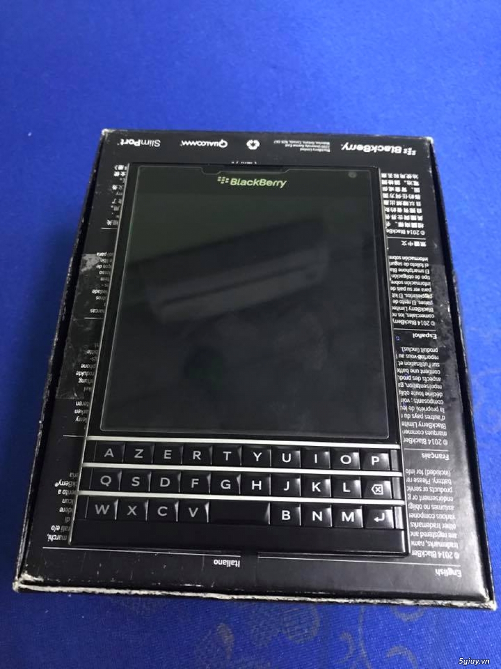 Blackberry PassPort màu gray đẹp 99% nguyên zin full box - 1