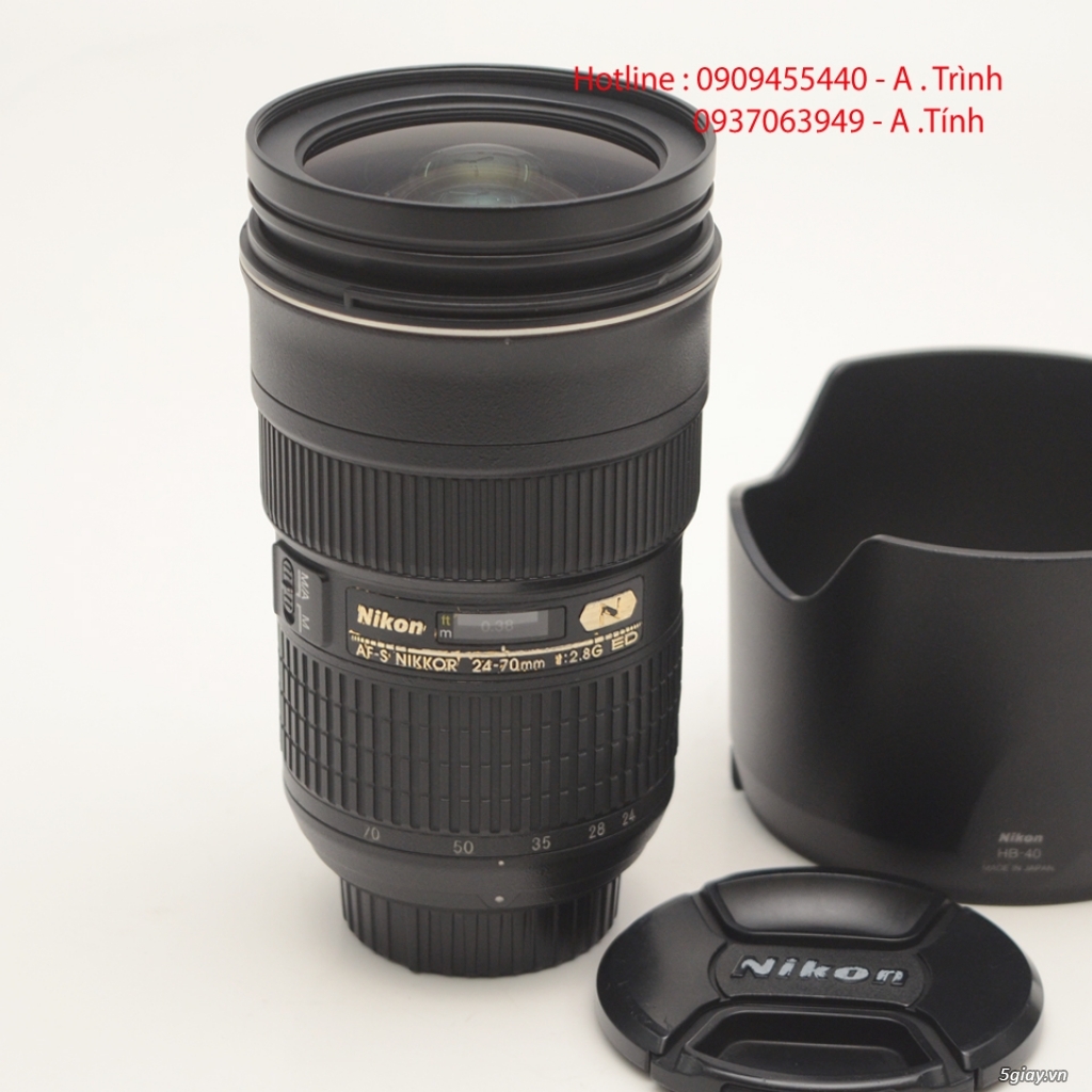Ống kính Nikon AF-S 24-70mm f /2.8G Nano - 1