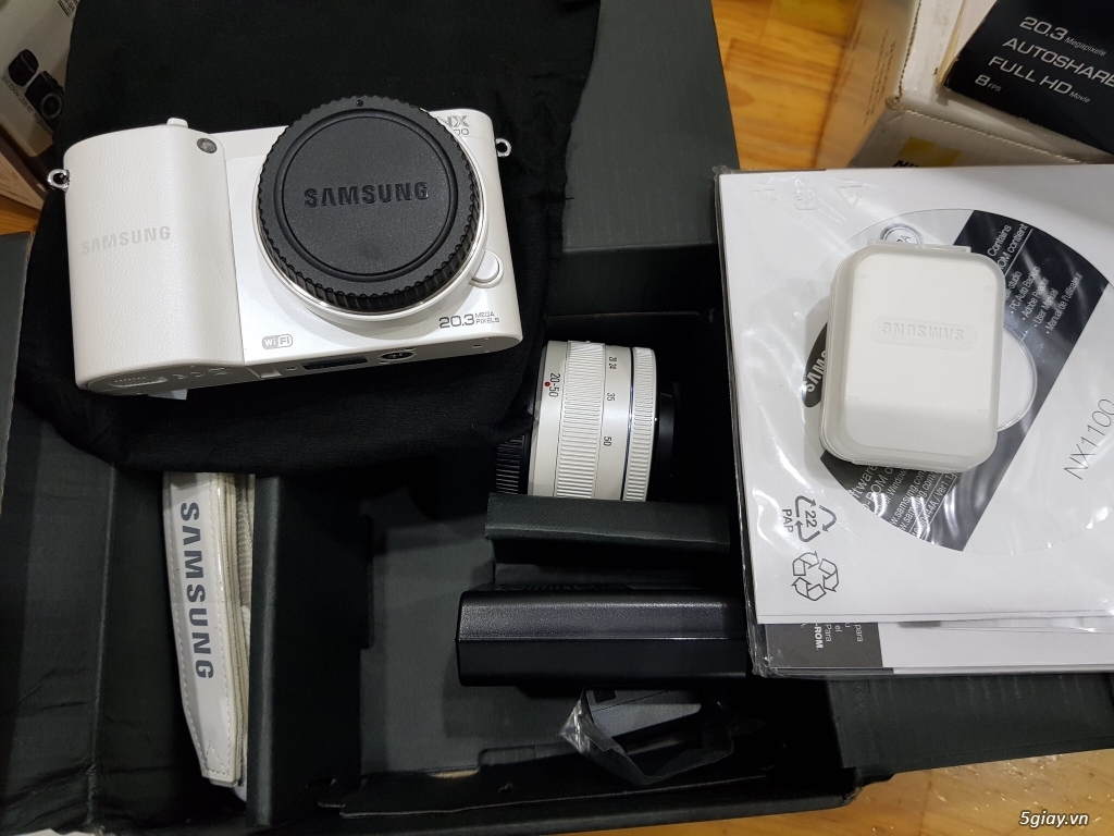 Mirroless mới 100% Samsung NX1100, Nikon 1 J2 , Olympus E-P3 kèm kit - 3