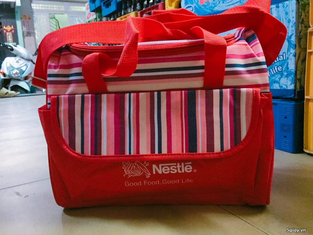 Túi xách vải bố Nestle 40K - 4
