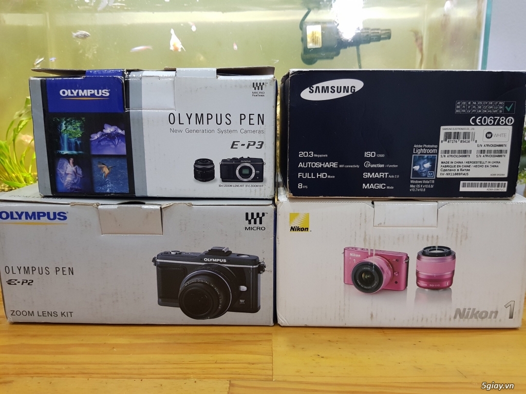 Mirroless mới 100% Samsung NX1100, Nikon 1 J2 , Olympus E-P3 kèm kit
