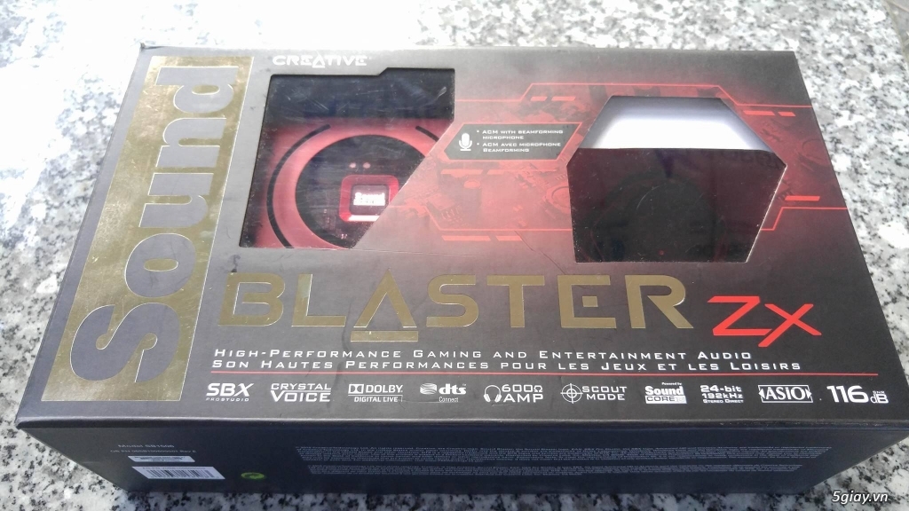 Creative Sound Blaster Xz Gaming 5.1 Full Box - 2