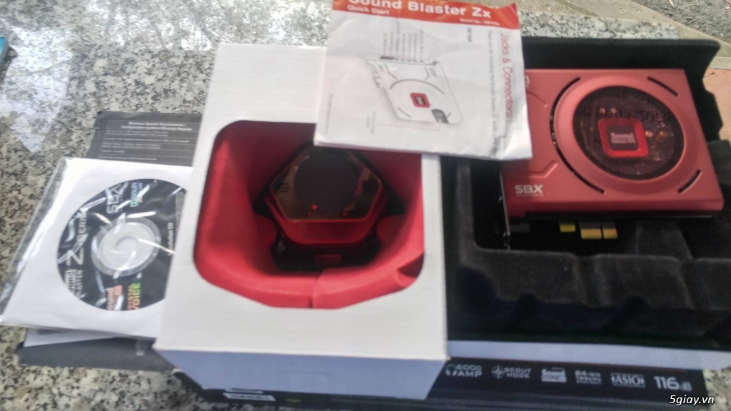 Creative Sound Blaster Xz Gaming 5.1 Full Box