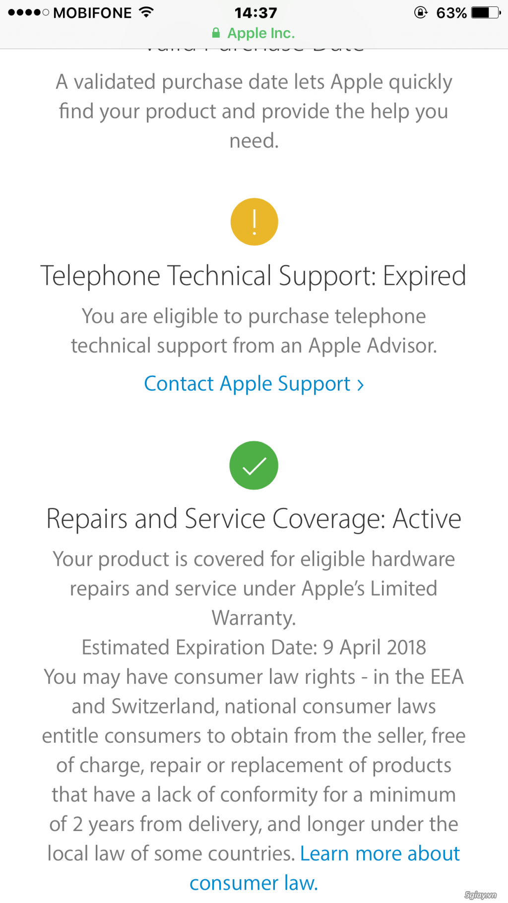 Iphone 7 plus 128G đen bóng bảo hành đến 04/2018 - 5